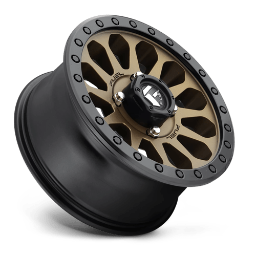 Fuel UTV | D600 VECTOR UTV | 14.0x7.00 | 4X137 | 38 | MATTE BRONZE BLACK BEAD RING