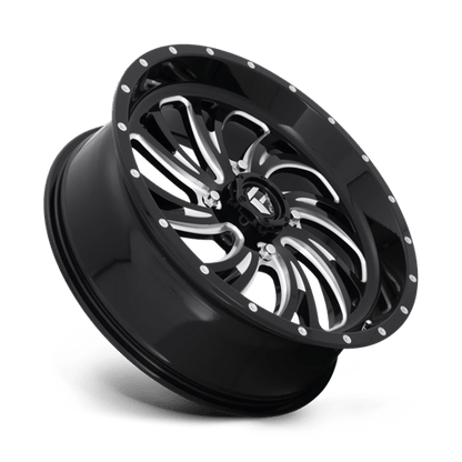 Fuel UTV | D641 KOMPRESSOR UTV | 24.0x7.00 | 4X156 | 13 | GLOSS BLACK MILLED