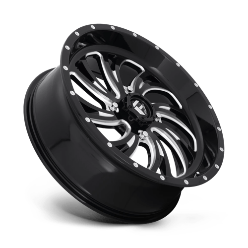Fuel UTV | D641 KOMPRESSOR UTV | 20.0x7.00 | 4X156 | 13 | GLOSS BLACK MILLED