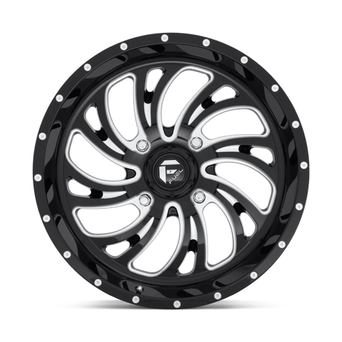 Fuel UTV | D641 KOMPRESSOR UTV | 22.0x7.00 | 4X137 | 13 | GLOSS BLACK MILLED