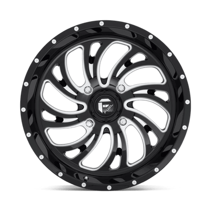Fuel UTV | D641 KOMPRESSOR UTV | 22.0x7.00 | 4X137 | 13 | GLOSS BLACK MILLED
