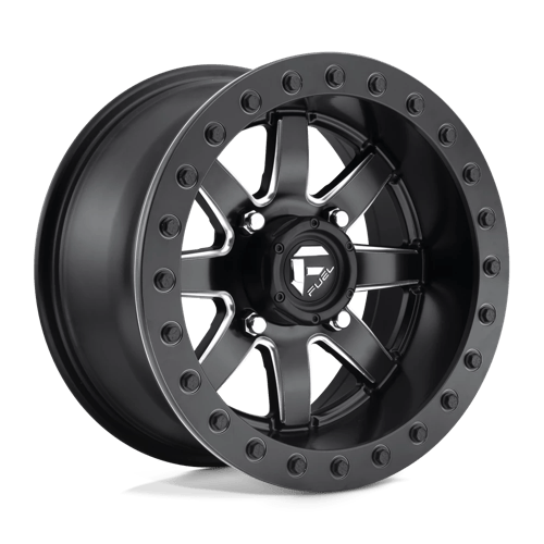 Fuel UTV | D928 MAVERICK BEADLOCK | 15.0x10.00 | 4X137 | 0 | MATTE BLACK