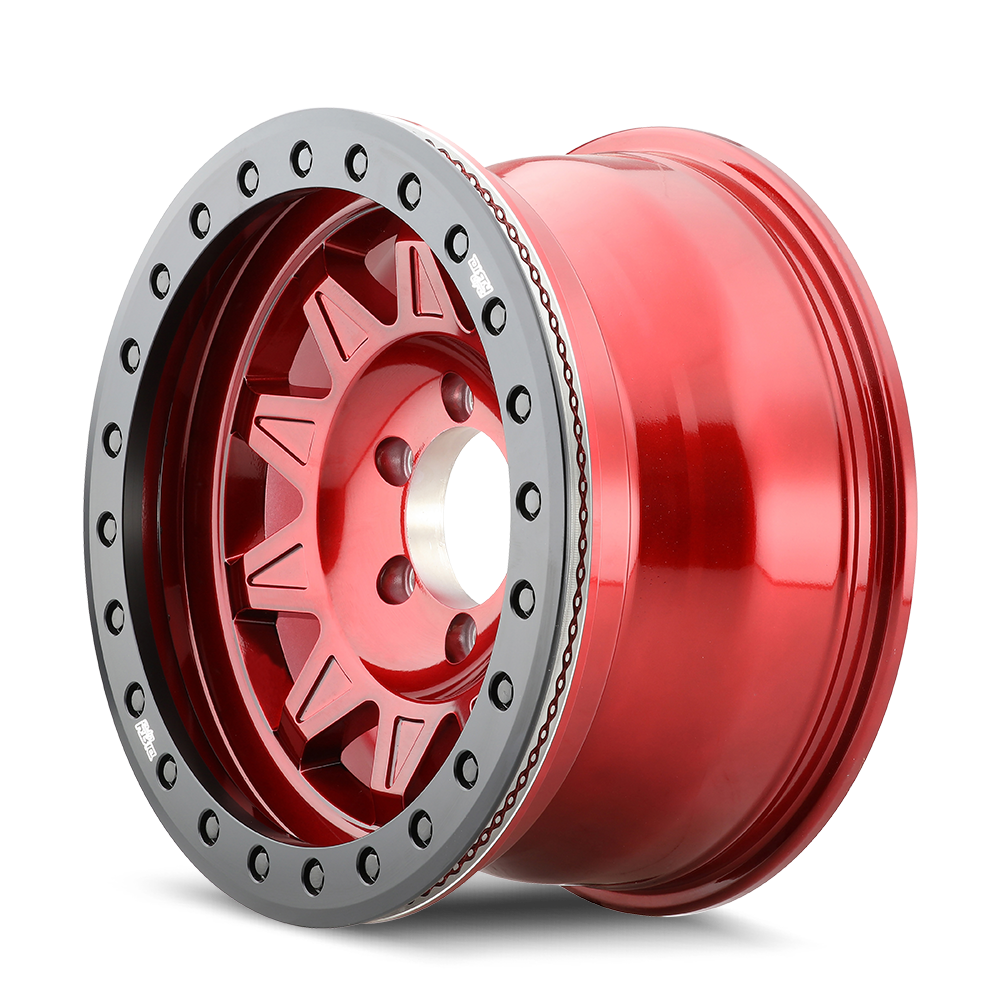 DIRTY LIFE ROADKILL RACE GLOSS CRIMSON CANDY RED | 17x9 | 5-139.7 | -14mm | 9302-7985R14