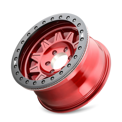 DIRTY LIFE ROADKILL RACE GLOSS CRIMSON CANDY RED | 17x9 | 5-139.7 | -14mm | 9302-7985R14