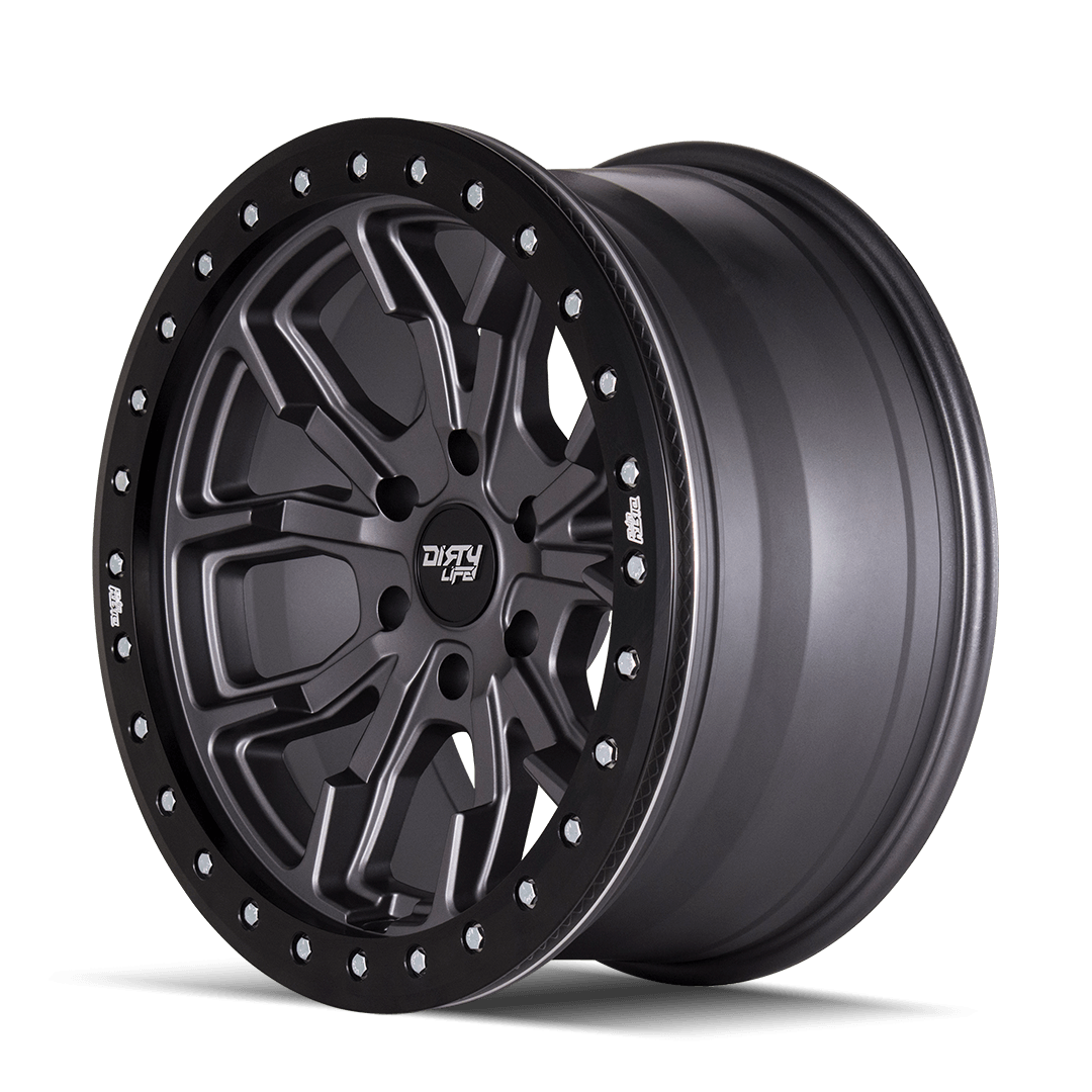 DIRTY LIFE DT-2 SATIN GUNMETAL | 17x9 | 5-127 | -38mm | 9304-7973MGT38