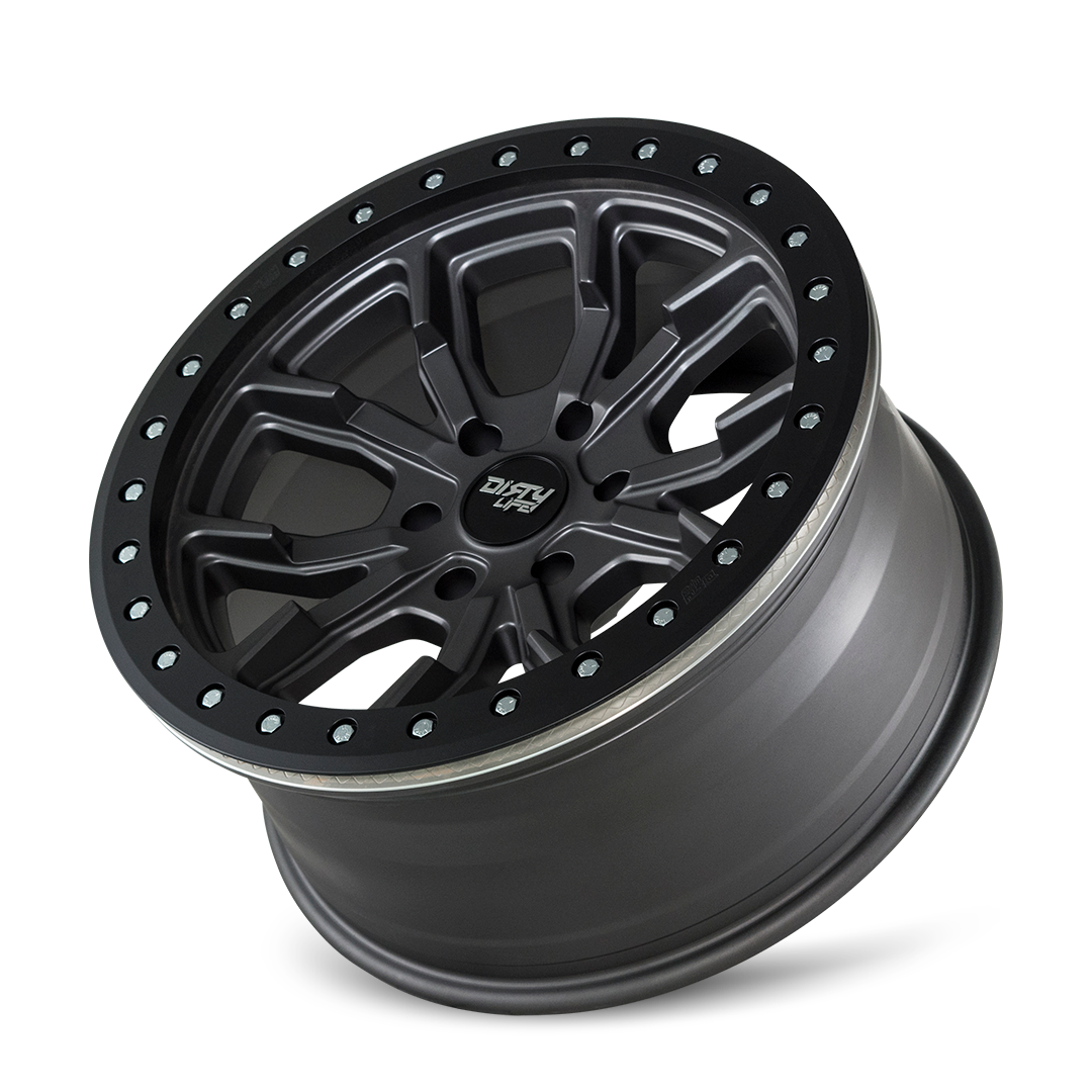 DIRTY LIFE DT-1 SATIN GUNMETAL | 17x9 | 6x139.7 | -12mm | 9303-7983MGT12