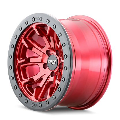 DIRTY LIFE DT-1 GLOSS CRIMSON CANDY RED | 17x9 | 6x135 | -12mm | 9303-7936R12
