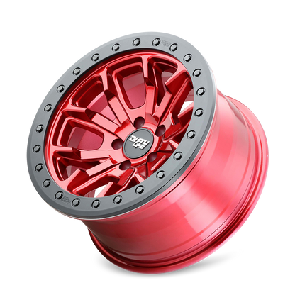 DIRTY LIFE DT-1 GLOSS CRIMSON CANDY RED | 17x9 | 8-170 | -12mm | 9303-7970R12