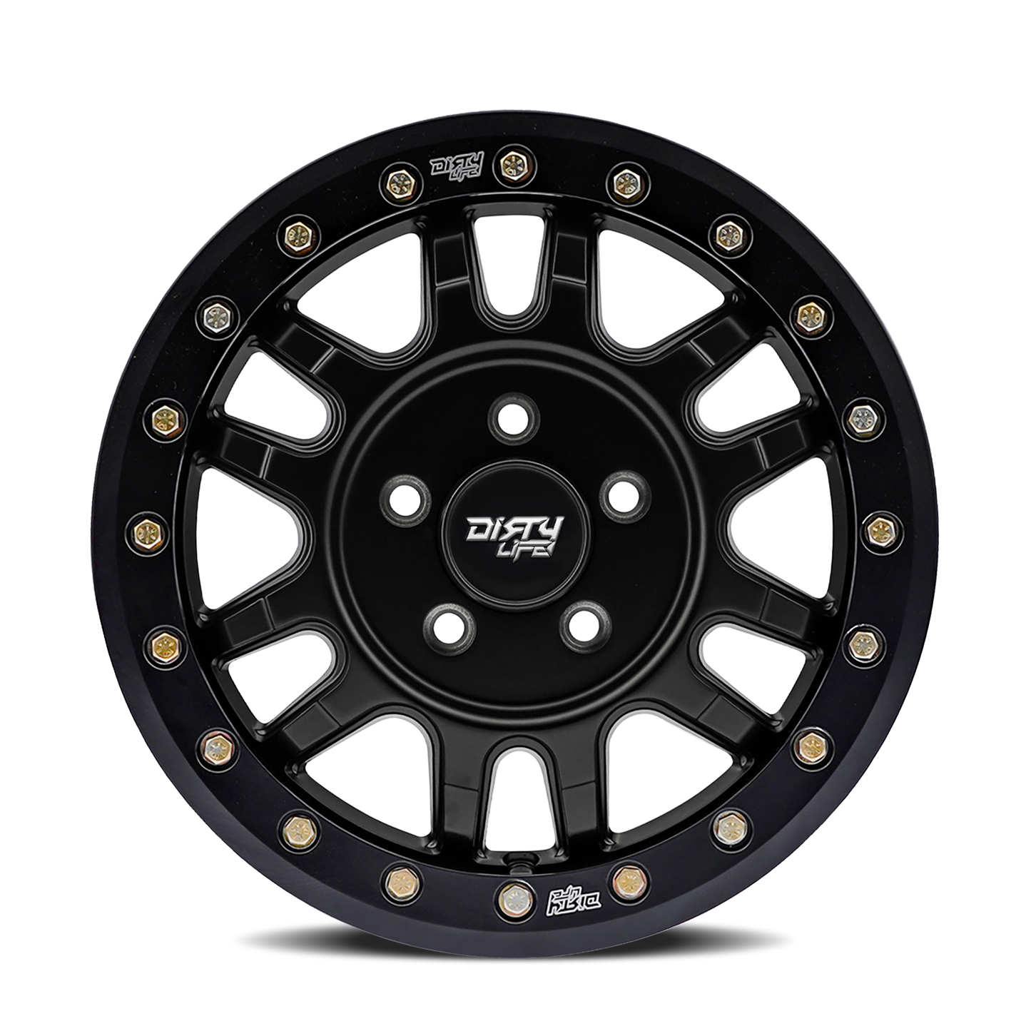 DIRTY LIFE CANYON PRO SXS MATTE BLACK | 15x7 | BLANK | 13mm | 9309R-5799MB
