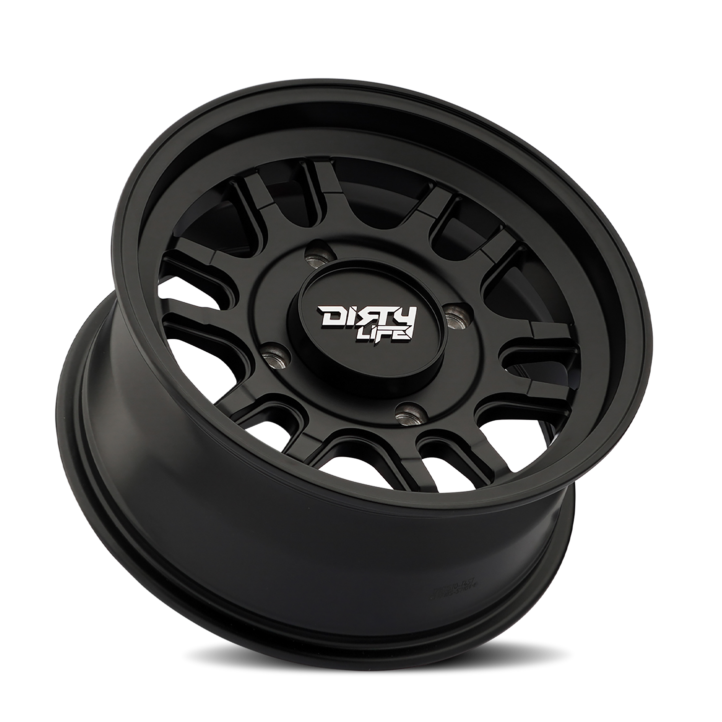 DIRTY LIFE CANYON SPORT SXS MATTE BLACK | 14x7 | 4-137 | 13mm | 9310S-47102MB