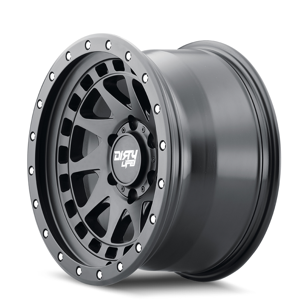 DIRTY LIFE ENIGMA PRO SATIN BLACK | 17x9 | 6x139.7 | -12mm | 9311-7983MB12