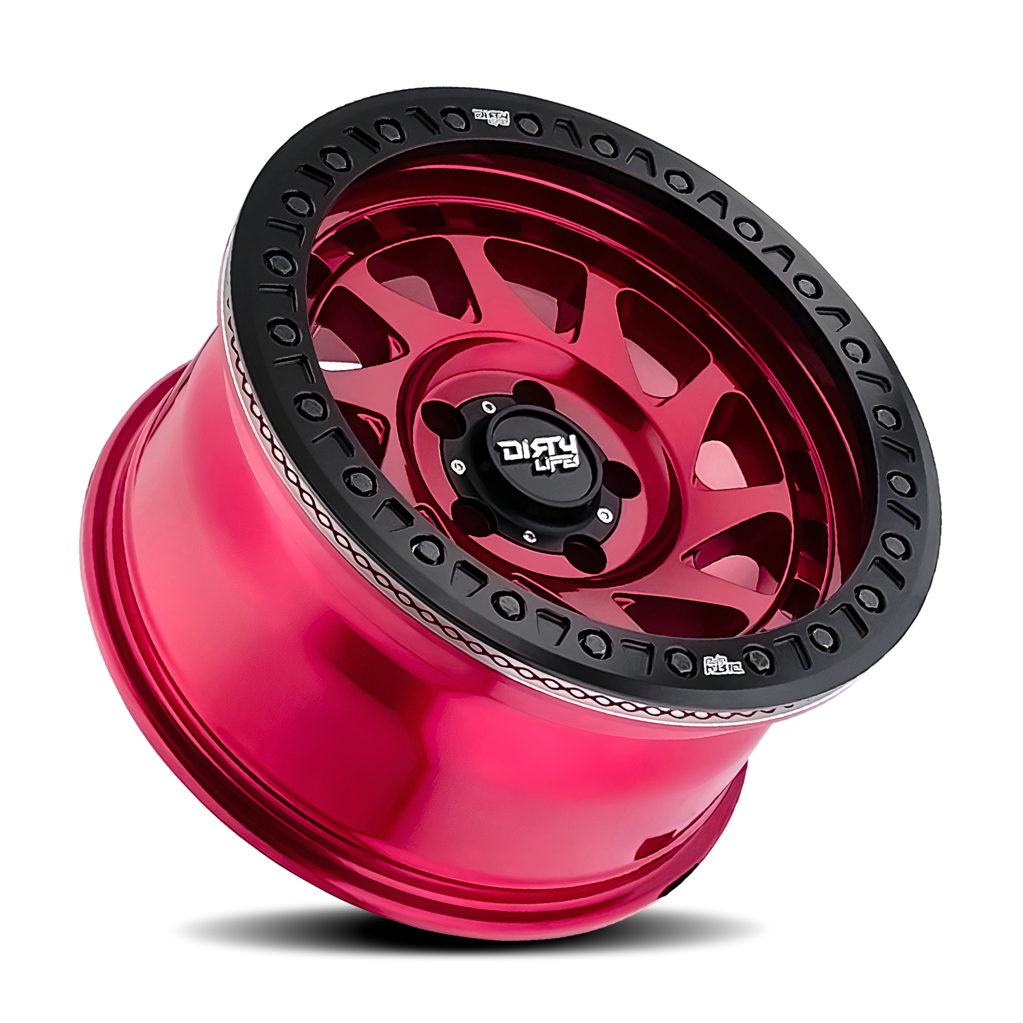 DIRTY LIFE ENIGMA RACE GLOSS CRIMSON CANDY RED | 17x9 | 5-127 | -12mm | 9313-7973R12