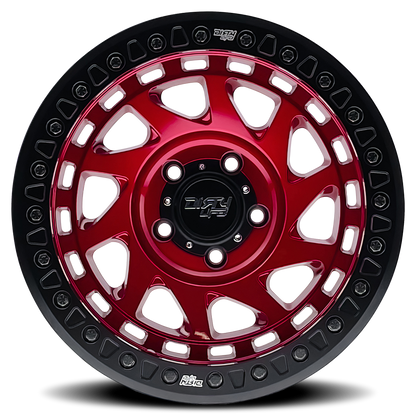 DIRTY LIFE ENIGMA RACE GLOSS CRIMSON CANDY RED | 17x9 | 6-135 | -12mm | 9313-7936R12