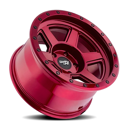 DIRTY LIFE COMPOUND GLOSS CRIMSON CANDY RED | 18x9 | 5-127 | -12mm | 9315-8973R12