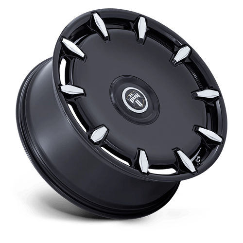 DUB 1PC | DC271 CHEEF | 24.0x10.00 | 6X135/6X139.7 | 30 | GLOSS BLACK MILLED