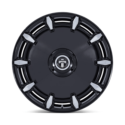 DUB 1PC | DC271 CHEEF | 24.0x9.00 | 5X115/5X120 | 38 | GLOSS BLACK MILLED