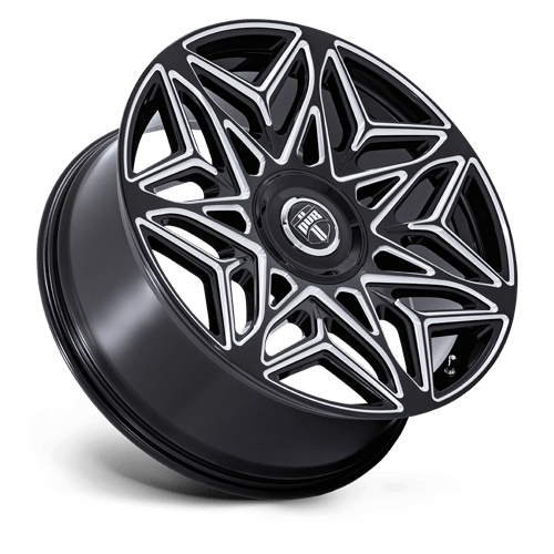 DUB 1PC | DC274 ANOMALY | 24.0x9.00 | 5X115/5X120 | 38 | GLOSS BLACK MILLED