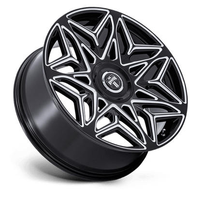 DUB 1PC | DC274 ANOMALY | 24.0x9.00 | 5X115/5X120 | 38 | GLOSS BLACK MILLED
