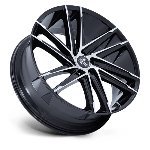 DUB 1PC | DC275 BLAZE | 26.0x10.00 | 6X135 | 30 | GLOSS BLACK W/ MACHINED FACE