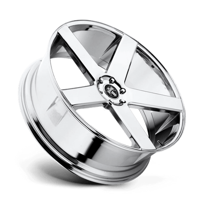 DUB 1PC | S115 BALLER | 24.0x10.00 | 6X139.7 | 19 | CHROME PLATED