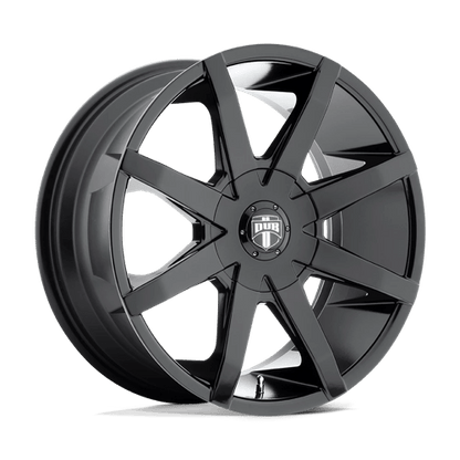 DUB 1PC | S110 PUSH | 20.0x8.50 | 5X108/5X114.3 | 45 | GLOSS BLACK