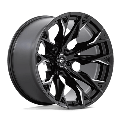 Fuel 1PC | D803 FLAME | 22.0x12.00 | 5X139.7 | -44 | GLOSS BLACK MILLED