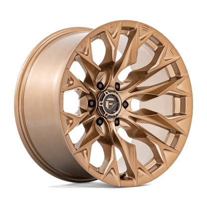 Fuel 1PC | D805 FLAME | 20.0x10.00 | 8X180 | -18 | PLATINUM BRONZE