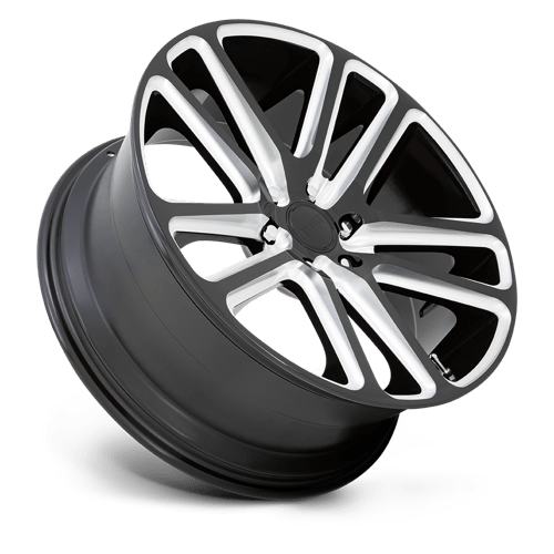 DUB 1PC | S255 FLEX | 24.0x10.00 | 6X139.7 | 30 | GLOSS BLACK MILLED