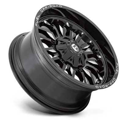 Fuel 1PC | D795 ARC | 20.0x10.00 | 8X170 | -18 | GLOSS BLACK MILLED