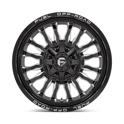 Fuel 1PC | D795 ARC | 20.0x9.00 | 6X135/6X139.7 | 1 | GLOSS BLACK MILLED