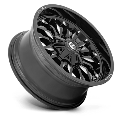 Fuel 1PC | D795 ARC | 20.0x9.00 | 8X180 | 1 | GLOSS BLACK MILLED