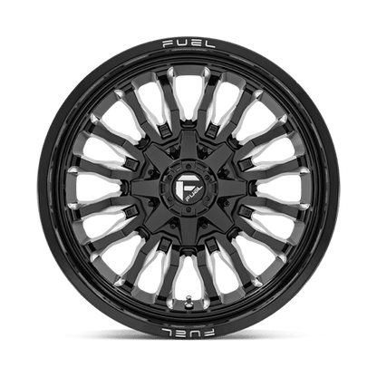 Fuel 1PC | D795 ARC | 20.0x9.00 | 8X170 | 1 | GLOSS BLACK MILLED