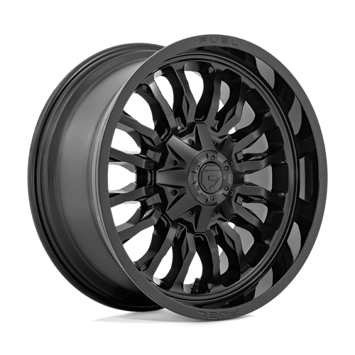 Fuel 1PC | D796 ARC | 20.0x9.00 | 8X170 | 1 | MATTE BLACK W/ GLOSS BLACK LIP