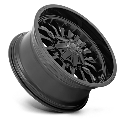 Fuel 1PC | D796 ARC | 20.0x9.00 | 8X170 | 1 | MATTE BLACK W/ GLOSS BLACK LIP