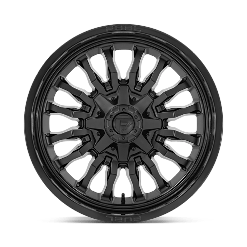 Fuel 1PC | D796 ARC | 20.0x9.00 | 8X170 | 1 | MATTE BLACK W/ GLOSS BLACK LIP
