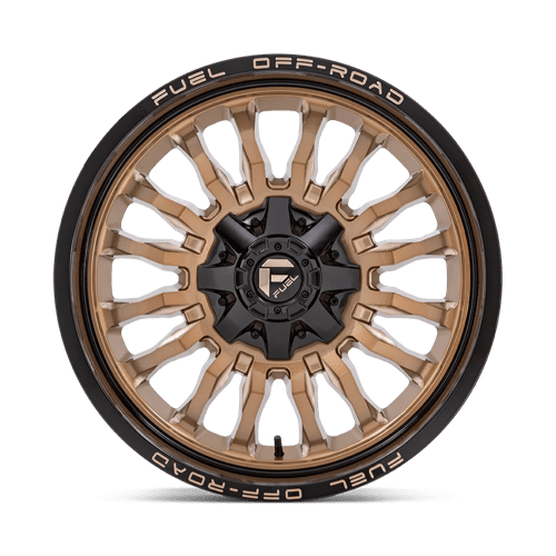 Fuel 1PC | D797 ARC | 22.0x10.00 | 8X165.1 | -18 | PLATINUM BRONZE