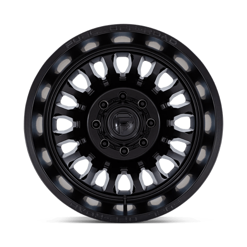 Fuel 1PC | D867 ARC DUALLY | 20.0x8.25 | 8X165.1 | -201 | BLACKOUT