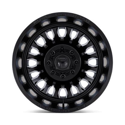 Fuel 1PC | D867 ARC DUALLY | 20.0x8.25 | 8X165.1 | -201 | BLACKOUT