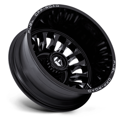 Fuel 1PC | D868 ARC DUALLY | 20.0x8.25 | 8X210 | -227 | GLOSS BLACK MILLED