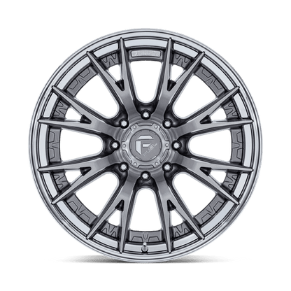 Fuel 1PC | FC402 CATALYST | 20.0x9.00 | 8X180 | 1 | PLATINUM W/ CHROME LIP