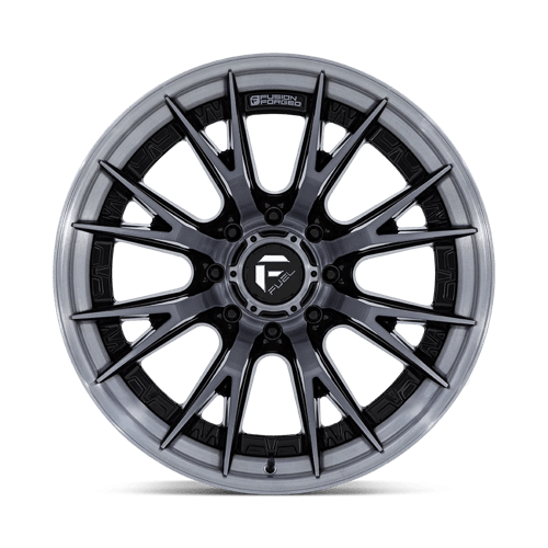 Fuel 1PC | FC402 CATALYST | 22.0x10.00 | 8X165.1 | -18 | GLOSS BLACK BRUSHED DARK TINT