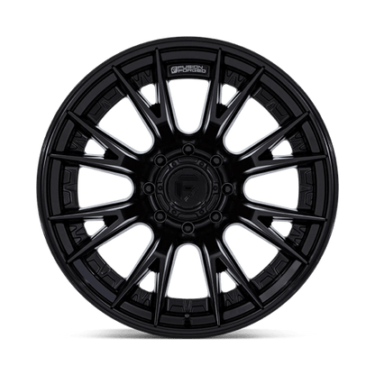 Fuel 1PC | FC402 CATALYST | 20.0x10.00 | 8X165.1 | -18 | MATTE BLACK W/ GLOSS BLACK LIP