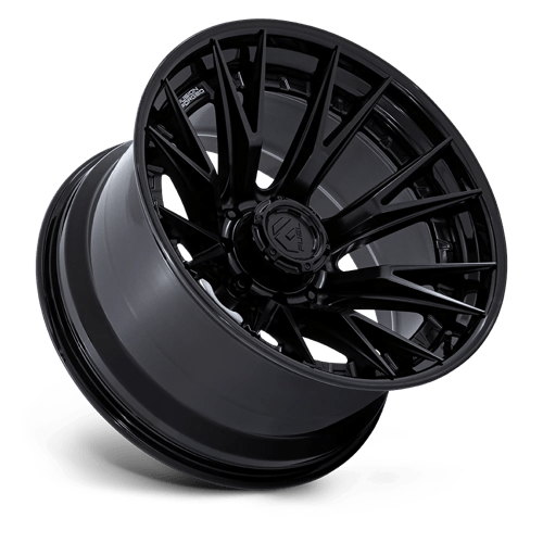 Fuel 1PC | FC402 CATALYST | 24.0x12.00 | 8X165.1 | -44 | MATTE BLACK W/ GLOSS BLACK LIP