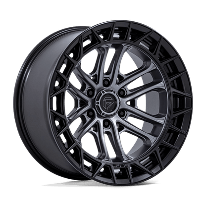 Fuel 1PC | FC874 CELSIUS | 17.0x9.00 | 6X139.7 | -12 | MATTE GUNMETAL W/ M-BLK LIP