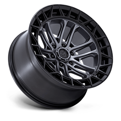 Fuel 1PC | FC874 CELSIUS | 20.0x9.00 | 6X135 | 20 | MATTE GUNMETAL W/ M-BLK LIP