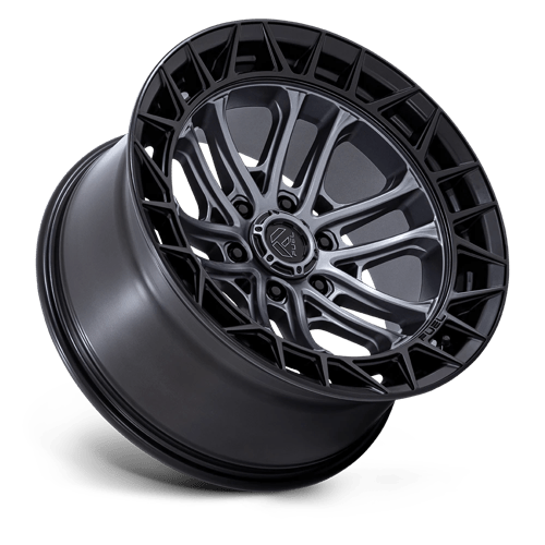 Fuel 1PC | FC874 CELSIUS | 17.0x9.00 | 6X139.7 | -12 | MATTE GUNMETAL W/ M-BLK LIP