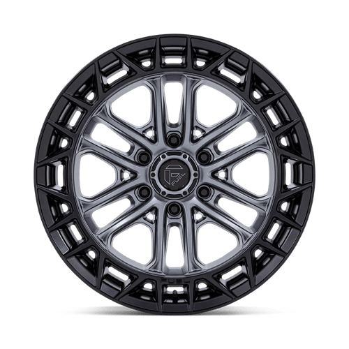 Fuel 1PC | FC874 CELSIUS | 17.0x9.00 | 6X135 | 1 | MATTE GUNMETAL W/ M-BLK LIP