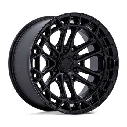 Fuel 1PC | FC874 CELSIUS | 17.0x9.00 | 6X135 | 1 | MATTE BLACK W/ G-BLK LIP