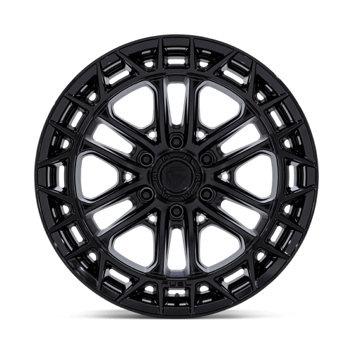 Fuel 1PC | FC874 CELSIUS | 17.0x9.00 | 6X135 | 1 | MATTE BLACK W/ G-BLK LIP