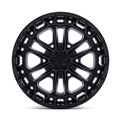 Fuel 1PC | FC874 CELSIUS | 17.0x9.00 | 6X135 | 1 | MATTE BLACK W/ G-BLK LIP